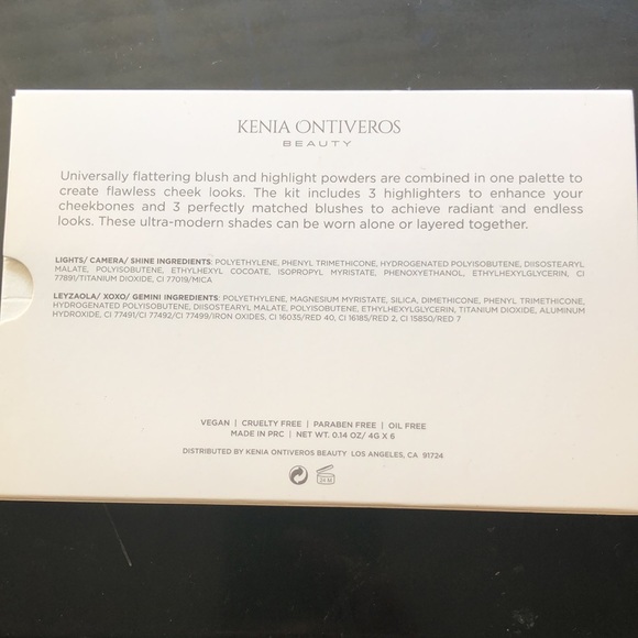 Kenia Ontiveros Beauty, Blush and Shine Kit - Picture 2 of 3